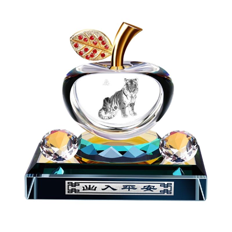 車載香水汽車擺件十二生肖虎創(chuàng)意個(gè)性車內(nèi)裝飾品高檔車飾用品大全