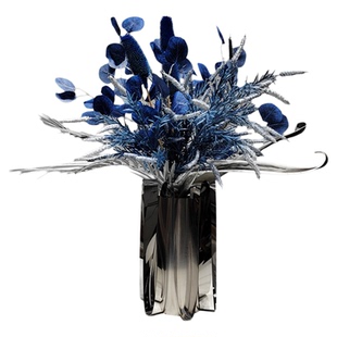 现代轻奢高端仿真花艺摆件酒店KTV餐桌客厅茶几桌面绿植假花摆设