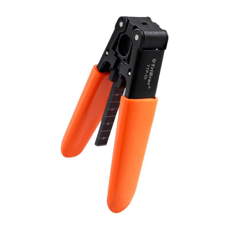 上海信测tribrer 皮线光缆开剥器剥皮钳光纤剥线钳子光纤冷接工具