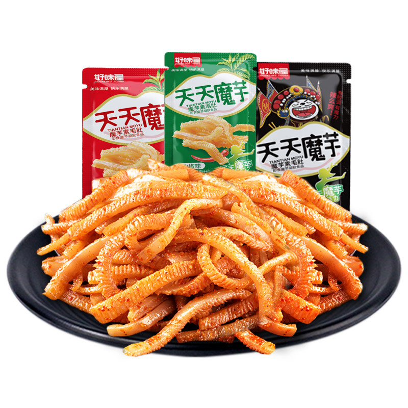 好味屋魔芋丝爽素毛肚小包装整箱