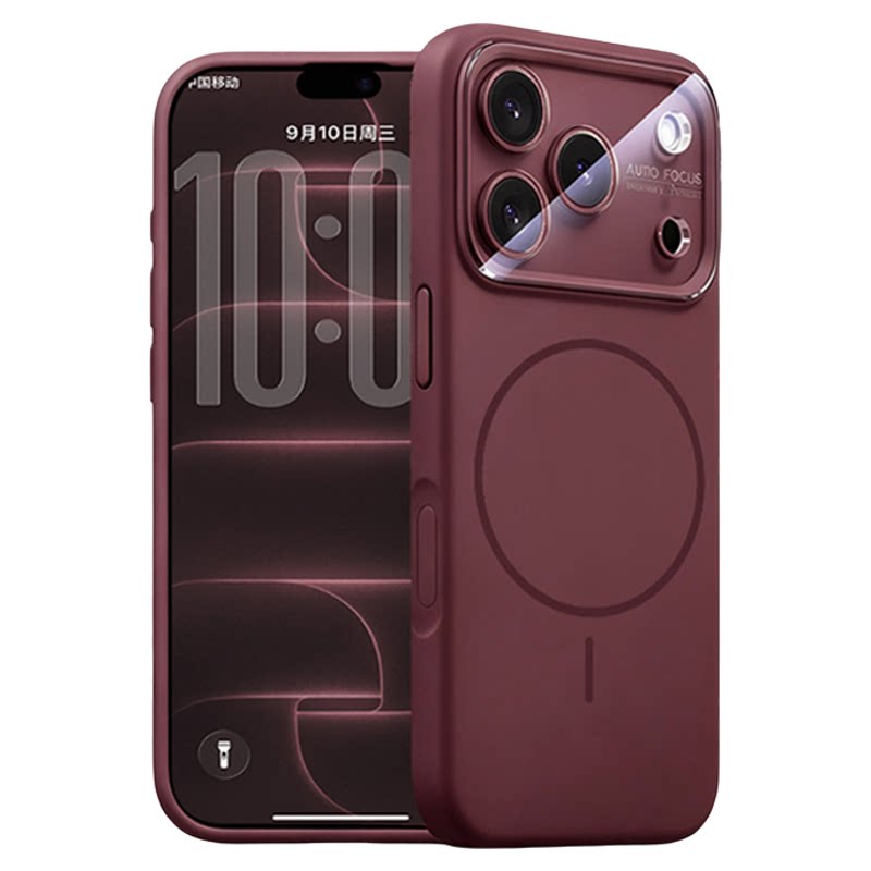 铂信适用苹果18promax手机壳新款iPhone18官方磁吸17pro真液态硅胶16透明15镜头全包14保护套超火散热超薄软C