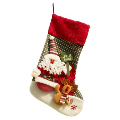 圣诞袜挂袋圣诞节挂饰礼物袋