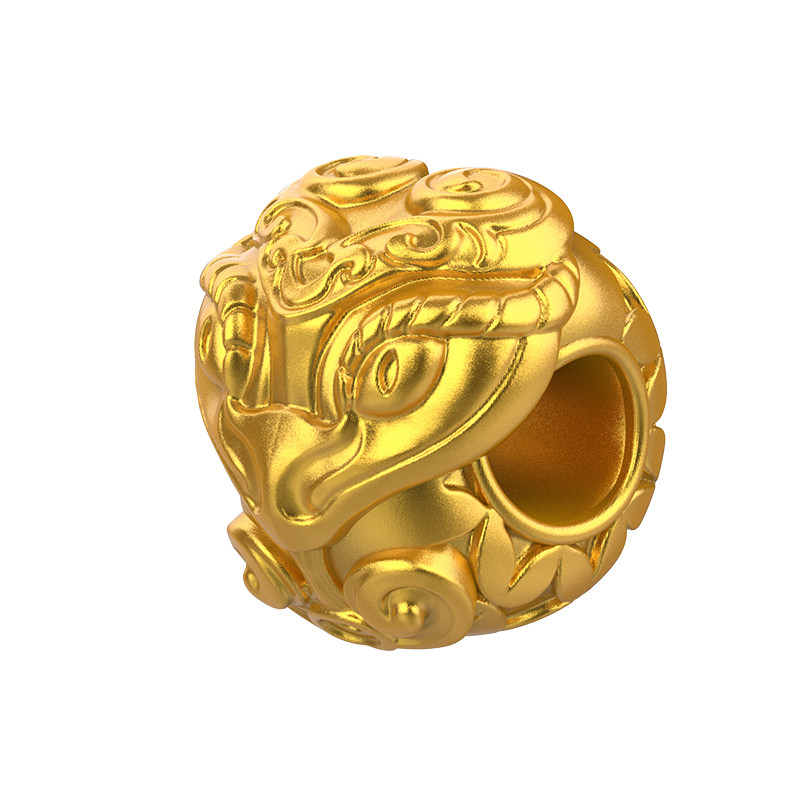 金米黄金蛇年转运珠腰缠万贯