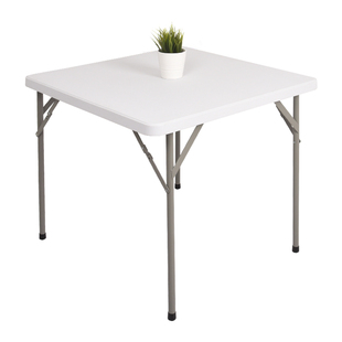 折叠桌餐桌家用正方形可对折便携小方桌子简易租房宿舍吃饭麻将桌