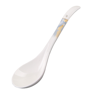 家用2026新款小勺子大汤勺陶瓷装汤汤勺景德镇陶瓷米饭勺长柄勺子