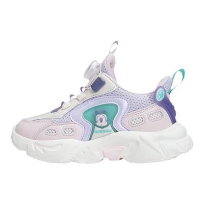 巴布豆女童鞋中大童冬季二棉鞋