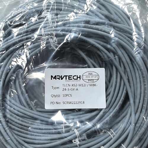 TLCN-XS2-M12J/M8 MARVTECH 精奇 工业连接线