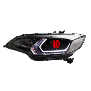 14-20款四代新飞度GK5 大灯升级LED激光双光透镜LED套件免费安装