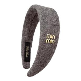 时尚高级字母宽边发箍女高颅顶外出压发洗脸头箍发饰简约头饰发卡