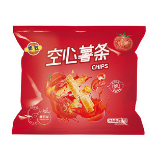 热烈电影院薯条番茄味奥尔良烤翅味春游零食膨化小零食万达空心薯