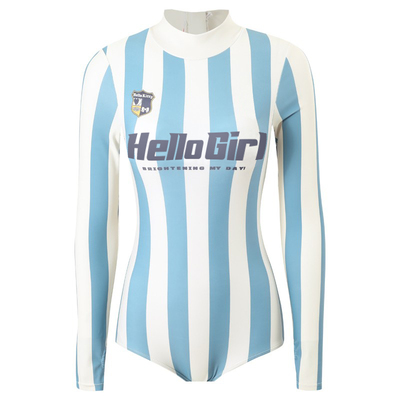 AYSTUDIO长袖防晒运动保守女泳衣