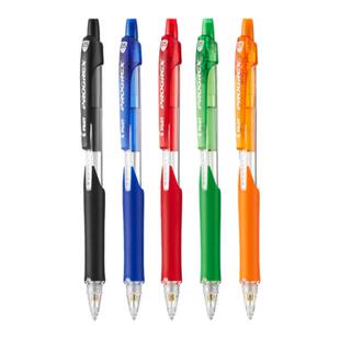 日本PILOT百乐自动铅笔H-125C-SL透明彩色不断铅0.5mm/0.7mm软握不断芯环保型儿童小学生书写绘图用活动铅笔