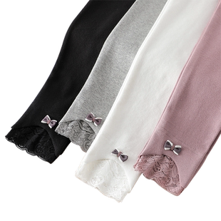 纯棉女童打底裤春秋款2026新款春装外穿薄款春季小童宝宝儿童裤子