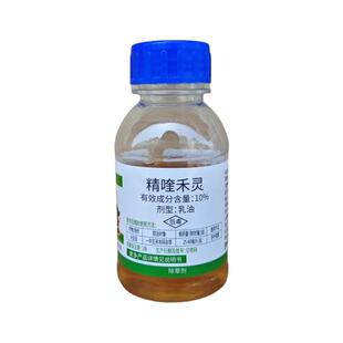 大黄苗后专用除草剂杀茅草刺儿菜小飞蓬部分阔叶草尖叶草精喹禾灵