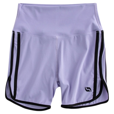 riverstone plus 高腰撞色瑜伽短裤女2025夏新款收腹提臀运动短裤