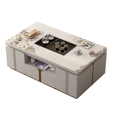 #0工厂岩板简约语音升降泡茶台