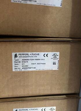 议价pf倍加福全新原装正品编码器ASM58N-F2AK1R0BN-1213 515278