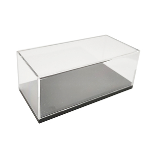 1:64亚克力防尘透明罩展示盒加底座拓意猛士车模包装盒微影保护盒