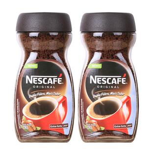 雀巢巴西醇品黑咖啡200g瓶装无蔗糖提神美式速溶咖啡粉官方正品