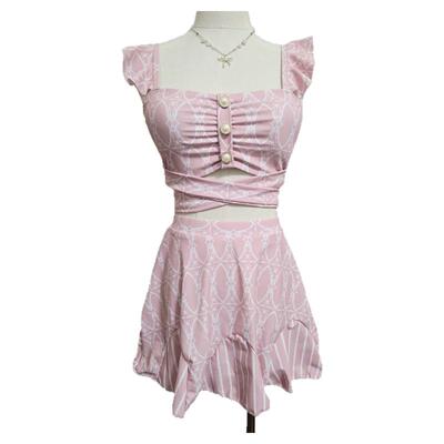 【二团可跟】 恋与深空COS小狸花泳装泳衣片羽惊澜新品上架