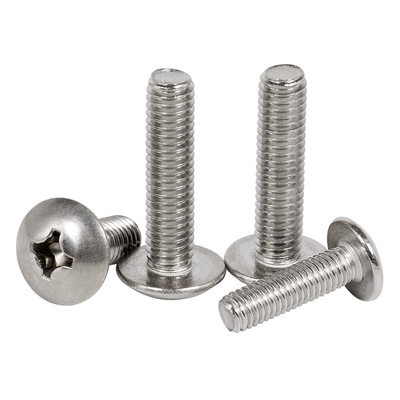 304不锈钢螺丝钉半圆国标大扁头