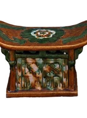 仿古做旧陶瓷枕头复古唐代凤凰枕古董古玩收藏品
