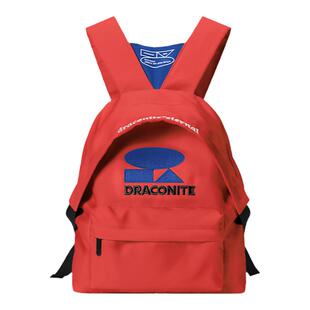 DRACONITE旅游轻便迷你双肩包休闲红色小书包大学生通勤旅行背包