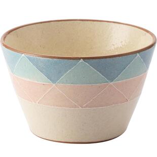 日本进口丹山窑手绘陶瓷饭碗创意日式釉下彩汤碗家用分餐专用餐具