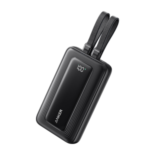 【3C认证可上飞机】Anker安克旅行充电宝Pro自带双线20000毫安大容量可上飞机45W快充便携移动电源适配苹果17