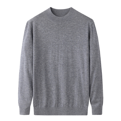 瑞莱夫可机洗纯羊毛针织衫男