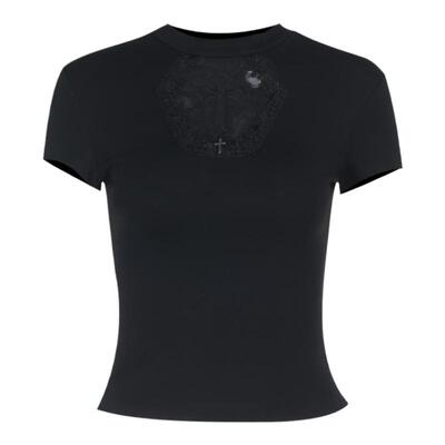 哥特风黑色上衣辣妹套半身裙装