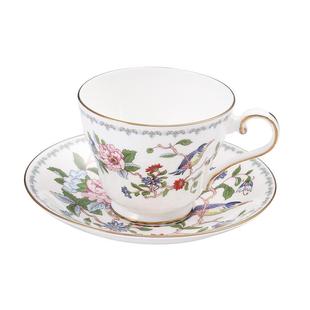 英国Aynsley安斯丽雀鸟斯特拉福骨瓷咖啡杯子欧式下午茶茶具套装