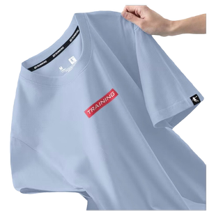 乔丹T恤男2026夏季新款青少年宽松圆领透气短袖纯棉亲肤运动上衣