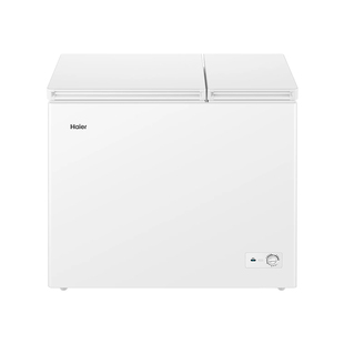 海尔216/365升冰柜双温大容量家商两用保鲜冷冻两用卧式冷柜冰箱