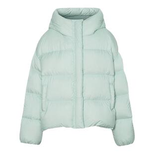 【棉花糖系列】伊芙丽轻量连帽短款羽绒服2024冬装新款保暖外套女