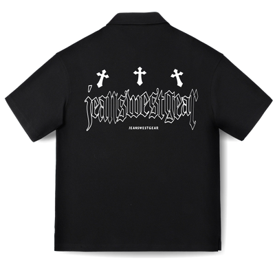 polo衫短袖潮牌t恤翻领男女装