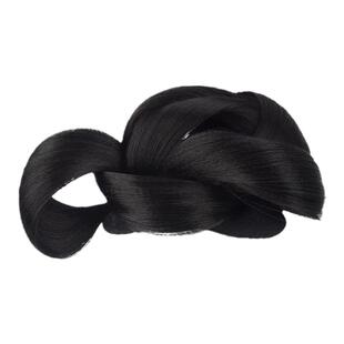 儿童汉服假发髻盘发古装一体式全发丝女童古风发包宋制发型垫发包