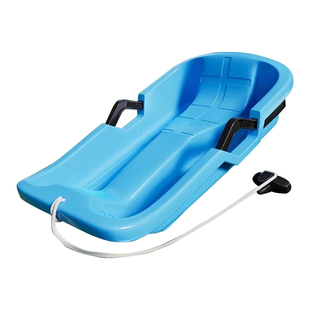 滑雪滑草板6到12岁儿童草坪滑滑板爬犁雪橇草地滑板玩具玩雪装备