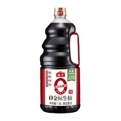 海天0金标生抽1.9L×1瓶