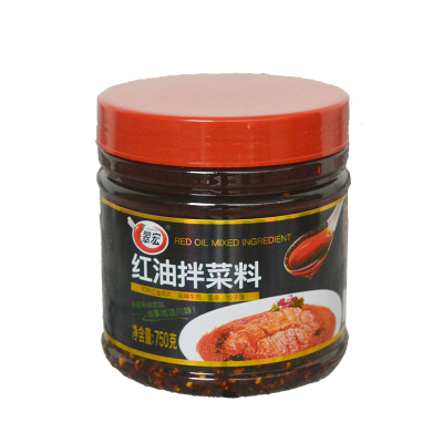 翠宏红油拌菜料750g油油泼辣子