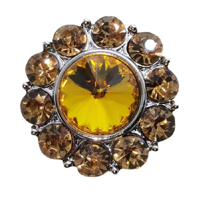 彩色水钻水晶纽扣大衣奢华百搭