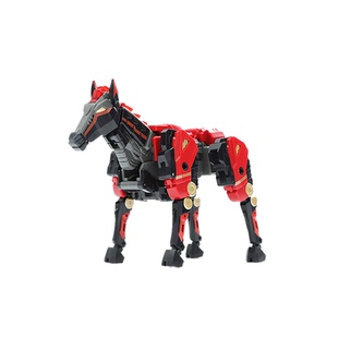 变形玩具 52TOYS 猛兽匣 熔岩 黑马 火马 动物 机甲 潮玩 模型