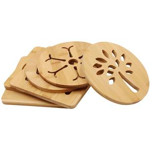 竹制餐垫隔热垫创意餐桌垫盘子大号家用防烫垫锅垫砂锅垫碗垫杯垫