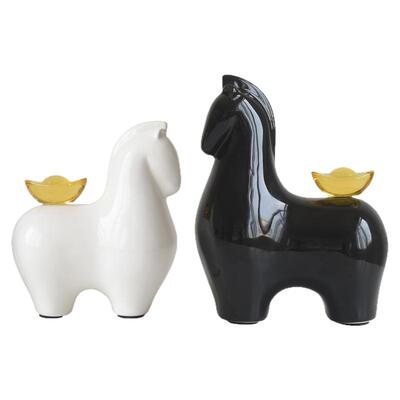 高级感玄关柜马上有钱家居摆件