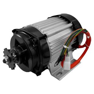 电动三轮车改装专用电机纯铜248v800W1000W中置减速直流无刷电机