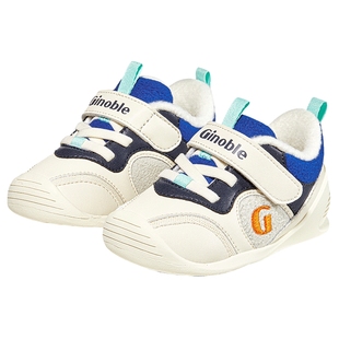 基诺浦机能鞋24年冬季新款步前鞋婴儿鞋子2级保暖男女童鞋GB2356