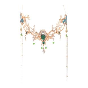 敦煌埃及异域风公主发箍头饰古希腊复古民族风发冠发饰精灵配饰女