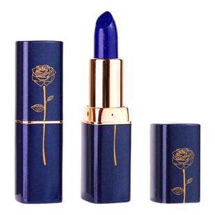 2026新款蓝色妖姬变色口红温变滋润持久不易掉色沾杯正品防水唇膏