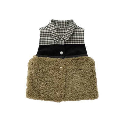 marchen小众设计可叠穿背心夹克