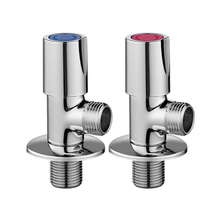 九牧角阀加长三角阀加厚全铜冷热阀门开关热水器马桶八字阀74075